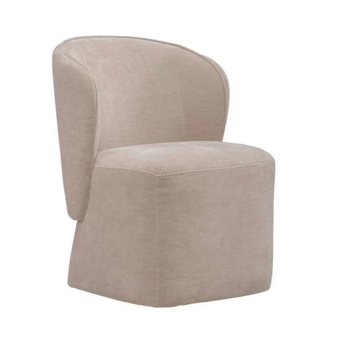 Accent Dining Accent Dining Chair w/ Casters - Wicker image