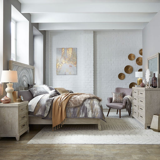 Belmar King California Panel Bed, Dresser & Mirror, Night Stand image