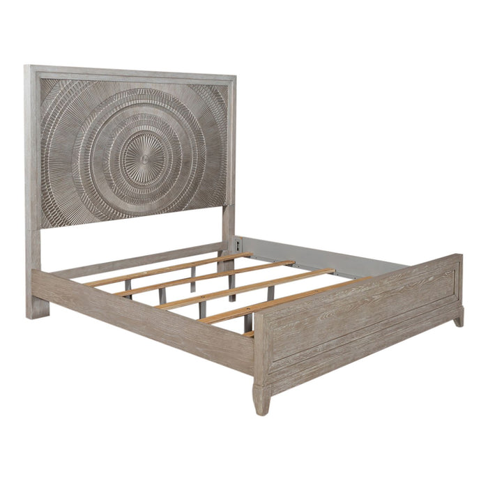 Belmar King Panel Bed, Dresser & Mirror, Night Stand