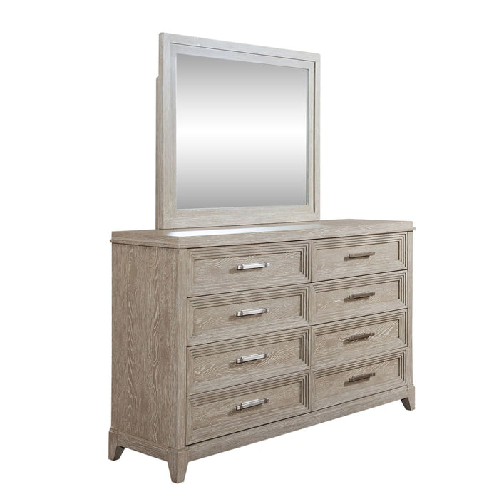 Belmar King Panel Bed, Dresser & Mirror, Night Stand