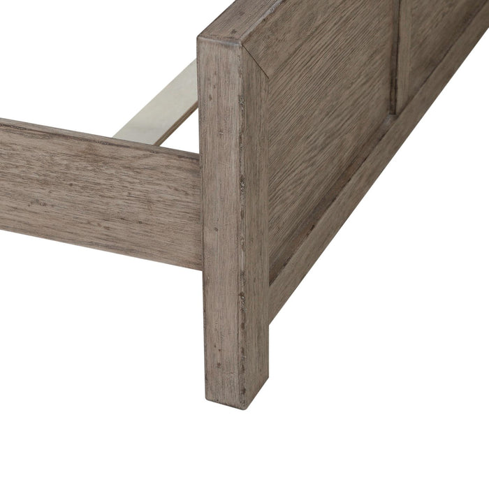 Skyview Lodge King Panel Bed in Cobblestone