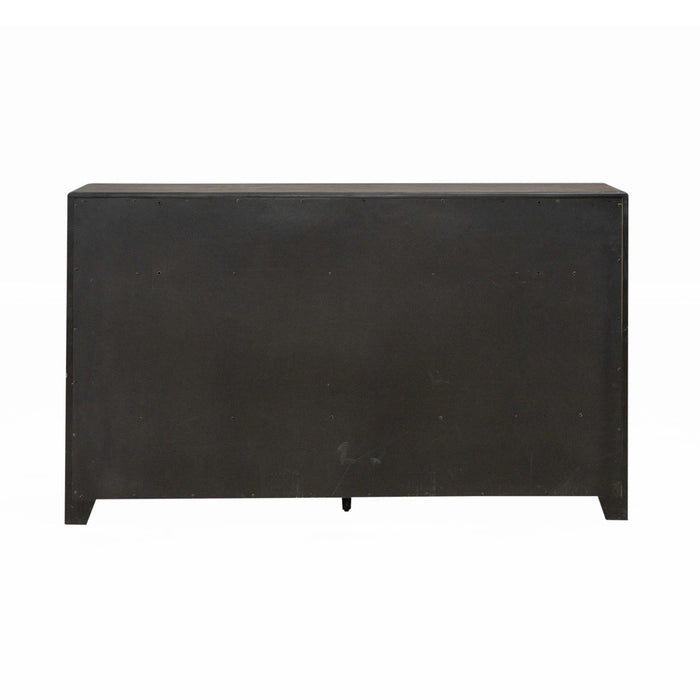 Liberty Furniture Skyview Lodge 9 Drawer Dresser in Cobblestone