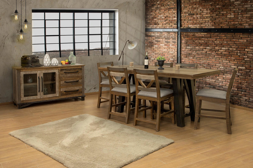 Loft Brown Counter Height Table