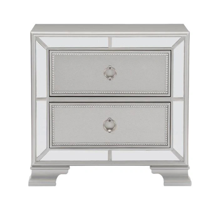 Avondale Nightstand in Silver 1646-4