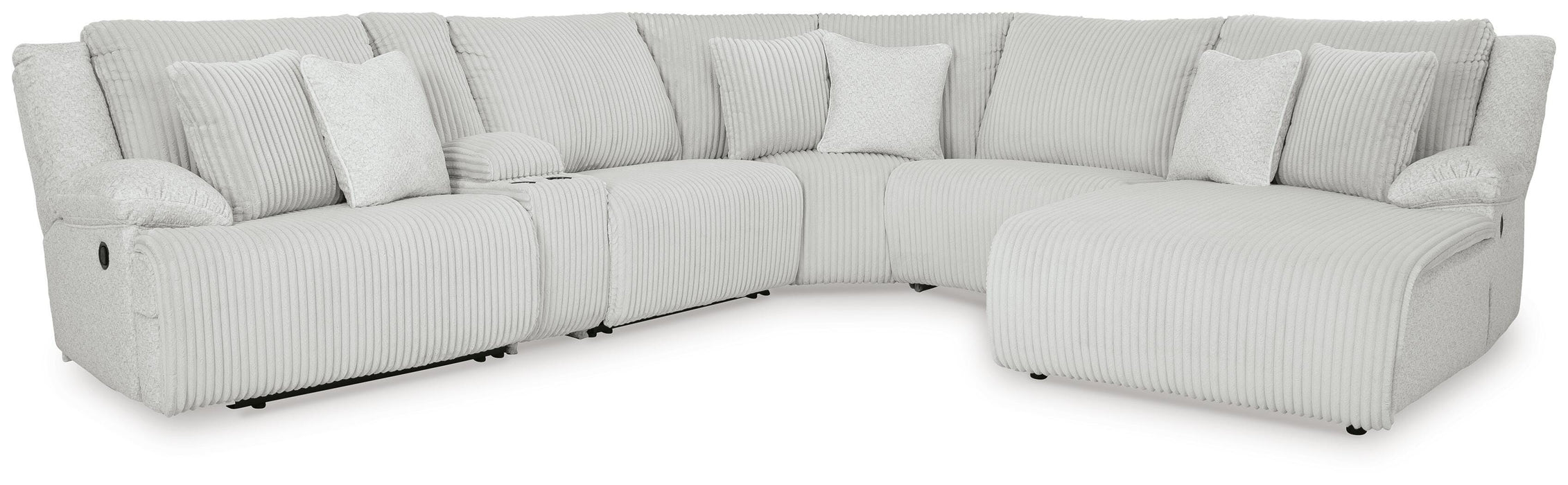 Top Tier Reclining Sectional with Chaise