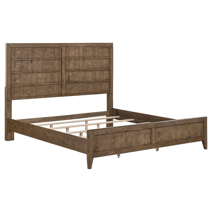 Shaker Lakes King California Panel Bed