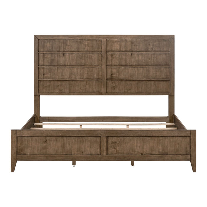 Shaker Lakes King California Panel Bed image