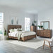 Shaker Lakes Queen Panel Bed, Dresser & Mirror, Chest image