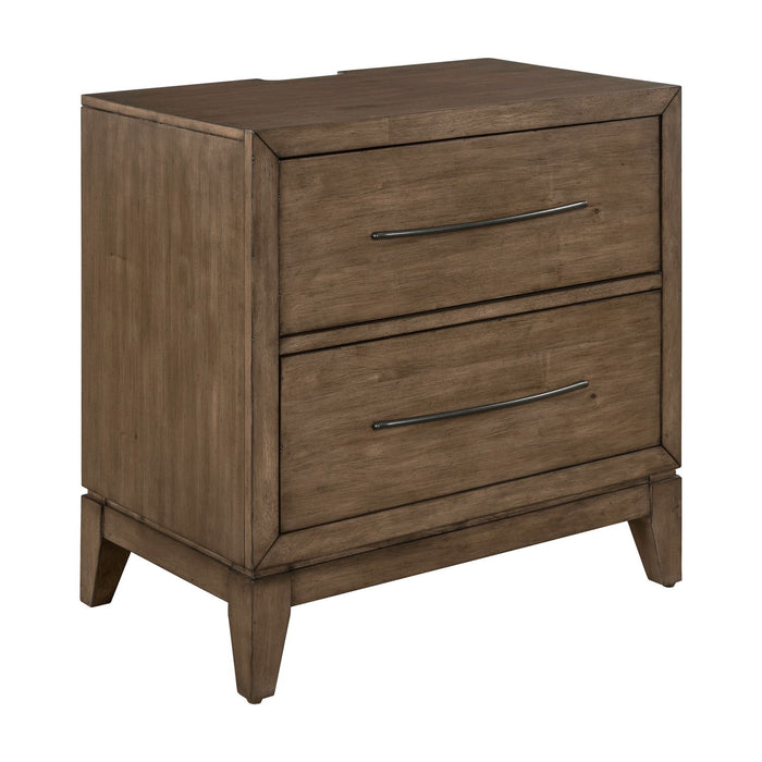 Shaker Lakes Nightstand w/ Charging Station