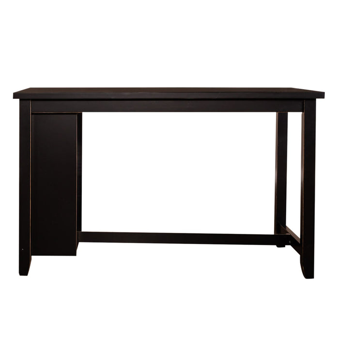 Brook Creek 5 Piece Counter Set in Black