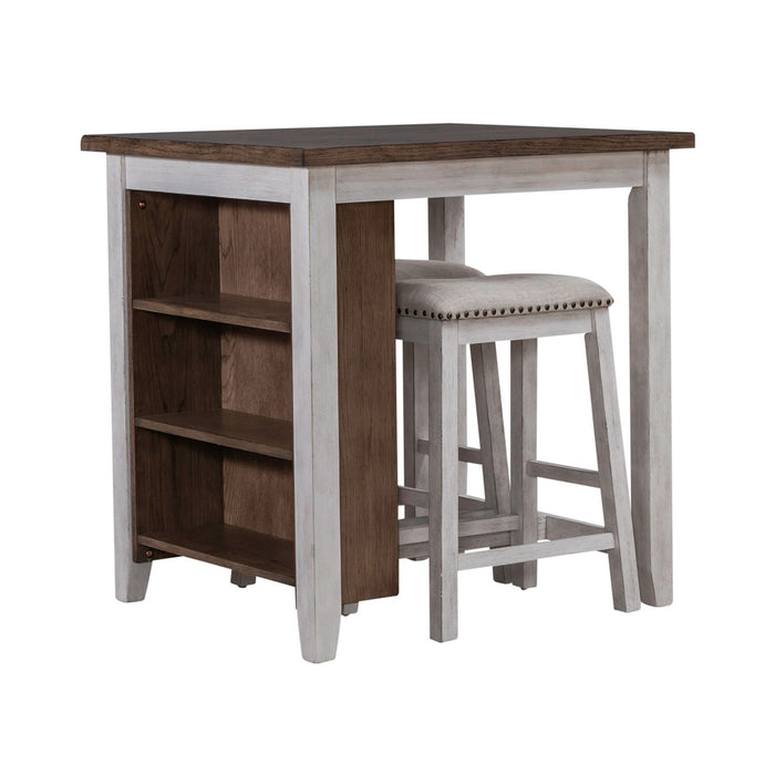 Brook Creek 3 Piece Counter Set - Two Tone