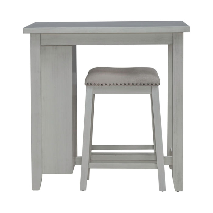 Brook Creek 3 Piece Counter Set - White