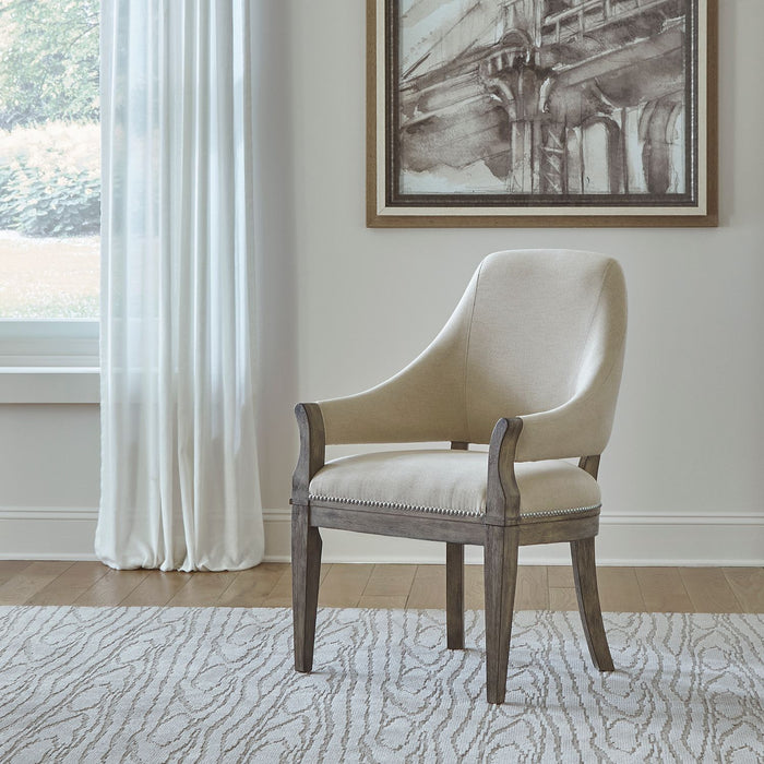 LIberty Furniture Westfield Uph Arm Chair (Set of 2) in Havana Brown image