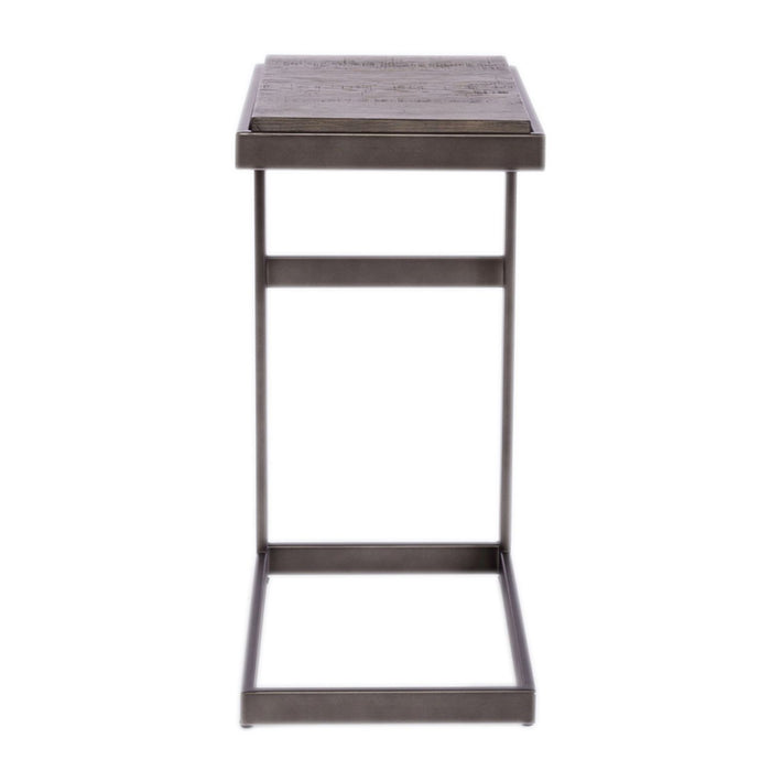 Modern View Laptop Table in Gray