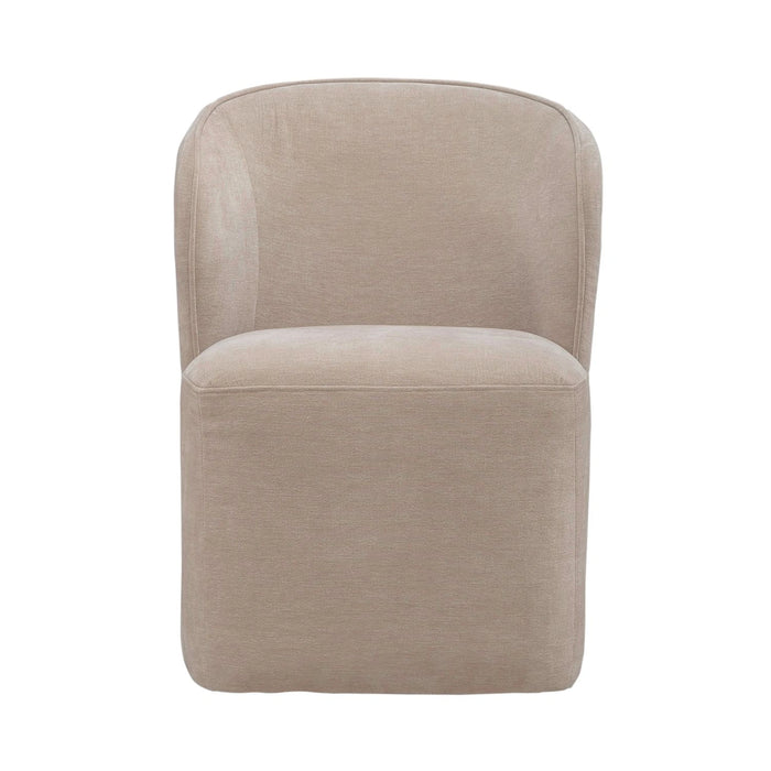 Accent Dining Accent Dining Chair w/ Casters - Wicker image