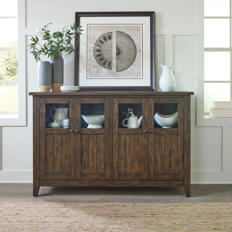 Midland Falls Buffet in Rustic Brown image
