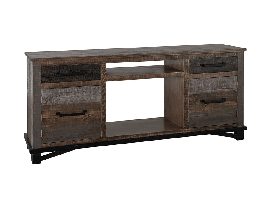 Loft Brown 70" Fireplace