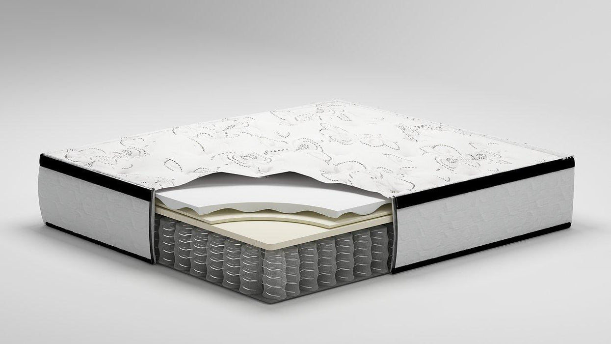 Chime 12 Inch Hybrid 2-Piece Mattress Set