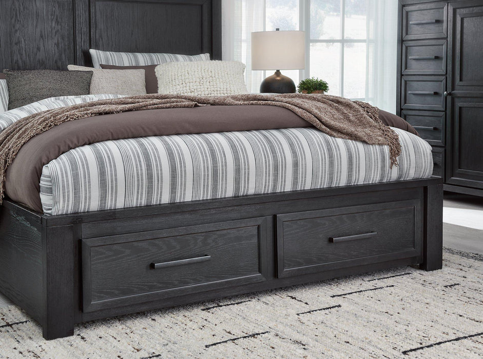 Foyland Panel Storage Bed