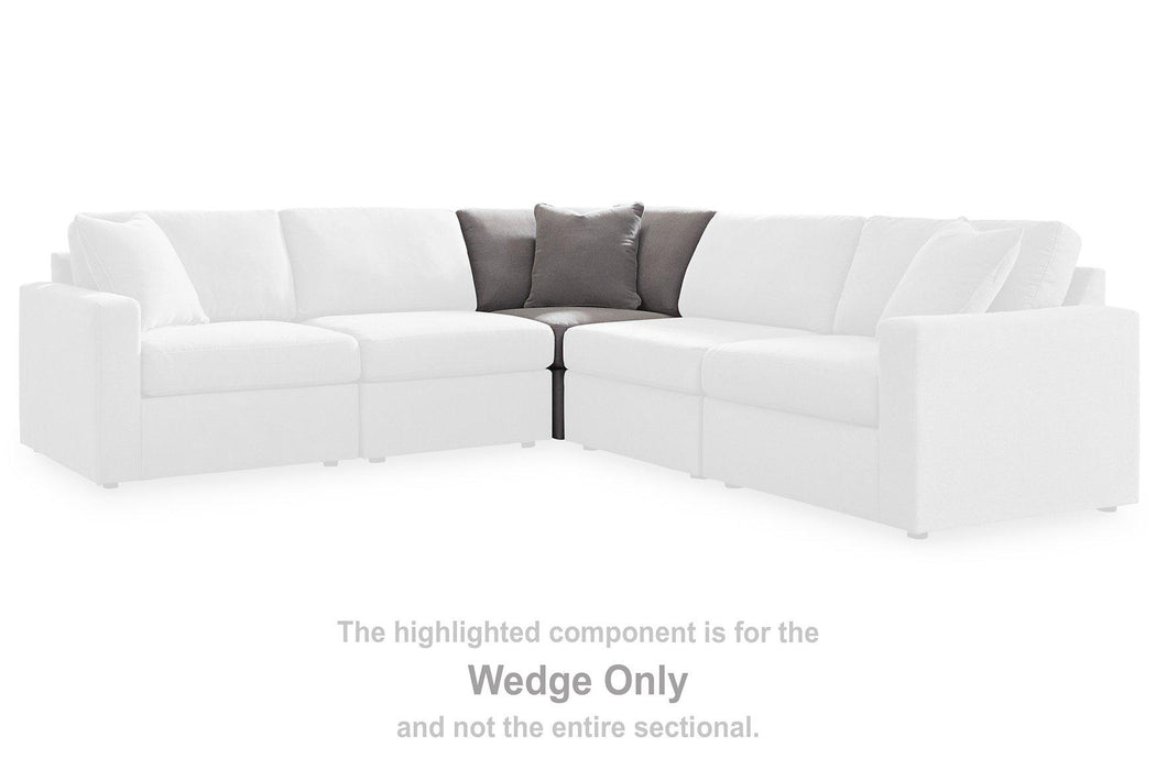 Modmax Balanced Sectional with Audio and Storage Consoles