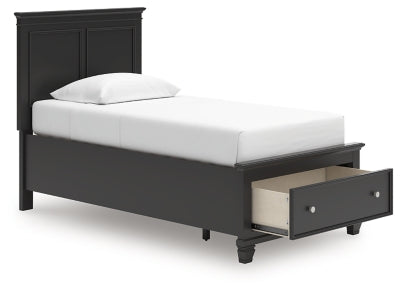 Lanolee Panel Storage Bed