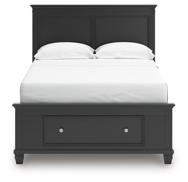 Lanolee Panel Storage Bed