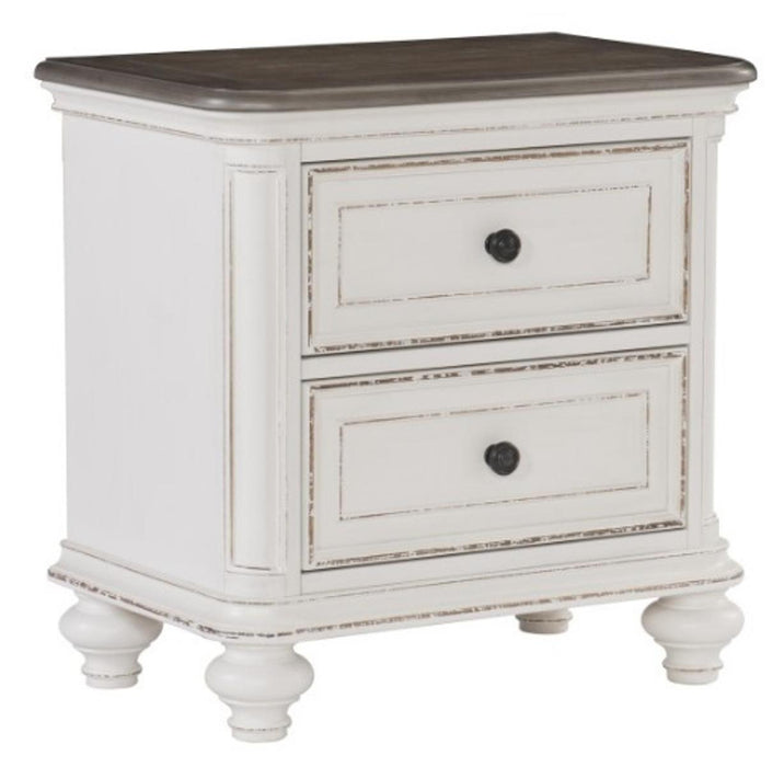 Homelegance Baylesford Nightstand in Two Tone 1624W-4