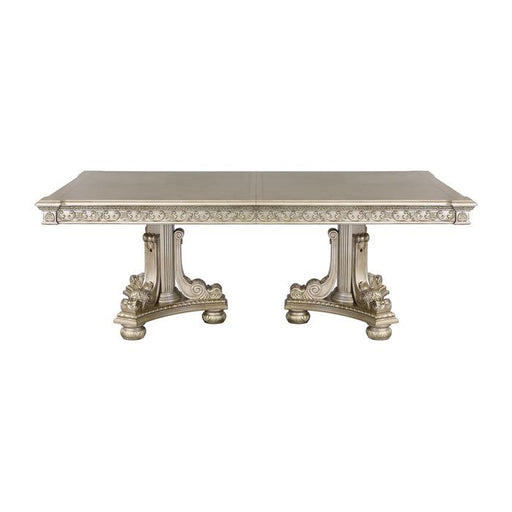 Homelegance Catalonia Dining Table in Platinum Gold 1824PG-112* image