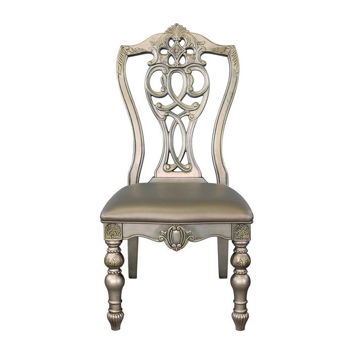 Catalonia Side Chair in Platinum Gold (Set of 2) image