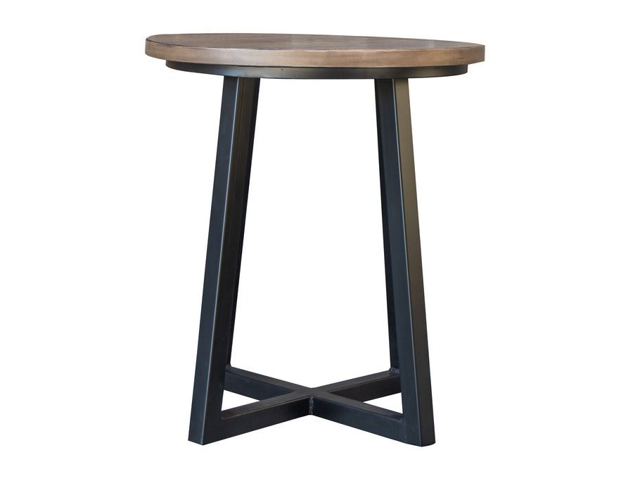 Choiba End Table, Brown finish image