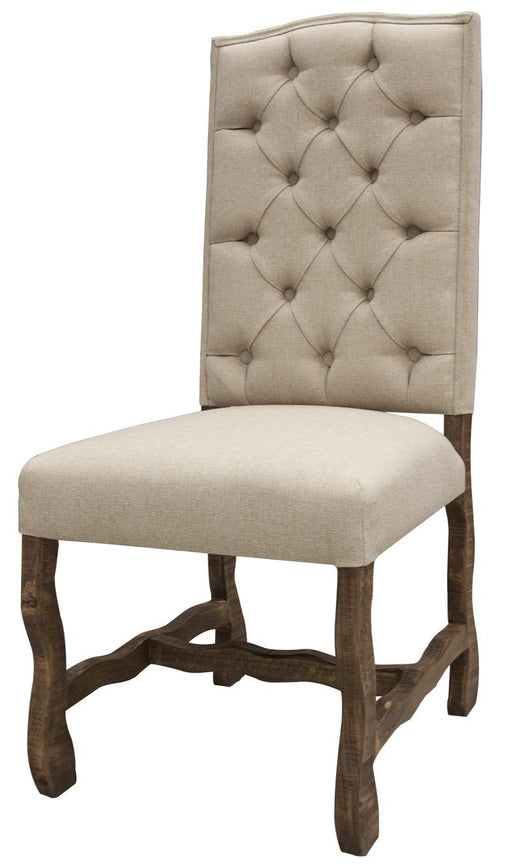 Marquez Uph. Chair W/Tufted Back, 100%Polyester** image