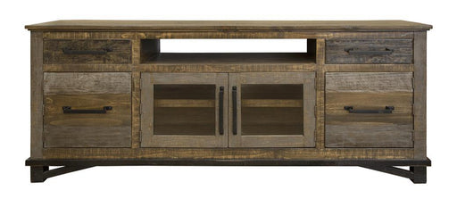 Loft Brown 2 Drawers, 4 Doors, 76" TV Stand image