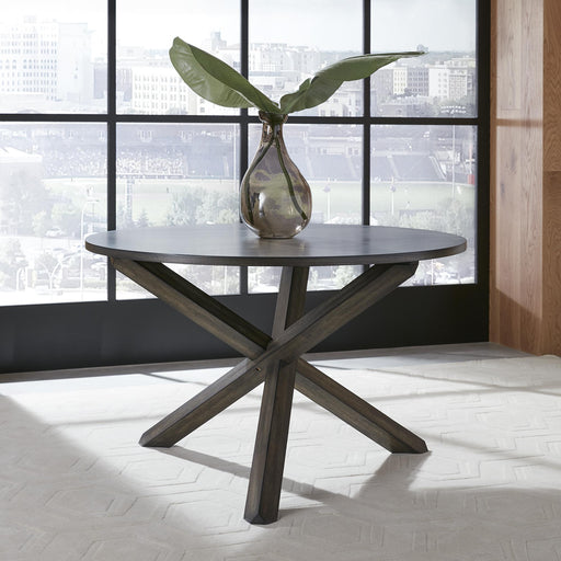 Anglewood Single Pedestal Table Top image