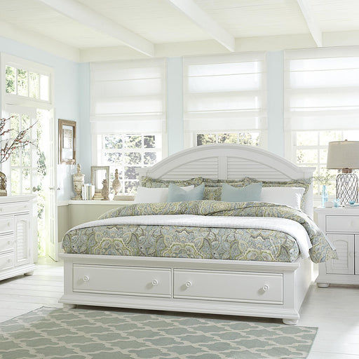 Summer House I Queen Poster Bed, Dresser & Mirror, Night Stand image