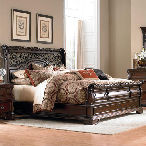 Liberty Furniture Arbor Place Sleigh Footboard Queen Bed image