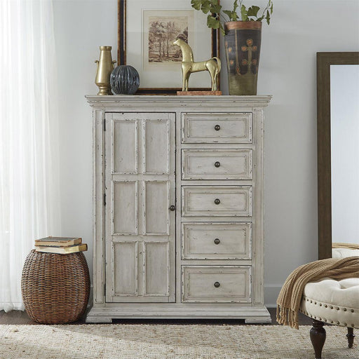 Liberty Furniture Big Valley Door Chest in Whitestone image