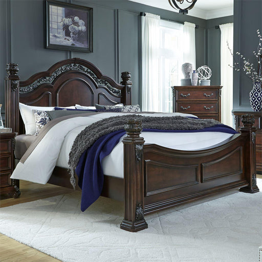 Liberty Furniture Messina Estates King Poster Bed image