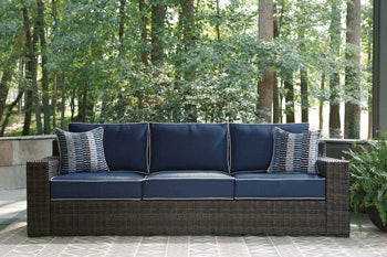 Grasson Lane Grasson Lane Nuvella Sofa, Loveseat, Lounge Chair and Ottoman with Coffee and End Table