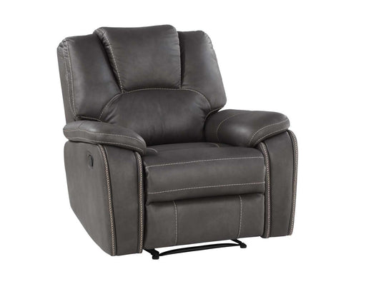 Steve Silver Katrine Manual Recliner Chair in Charcoal image