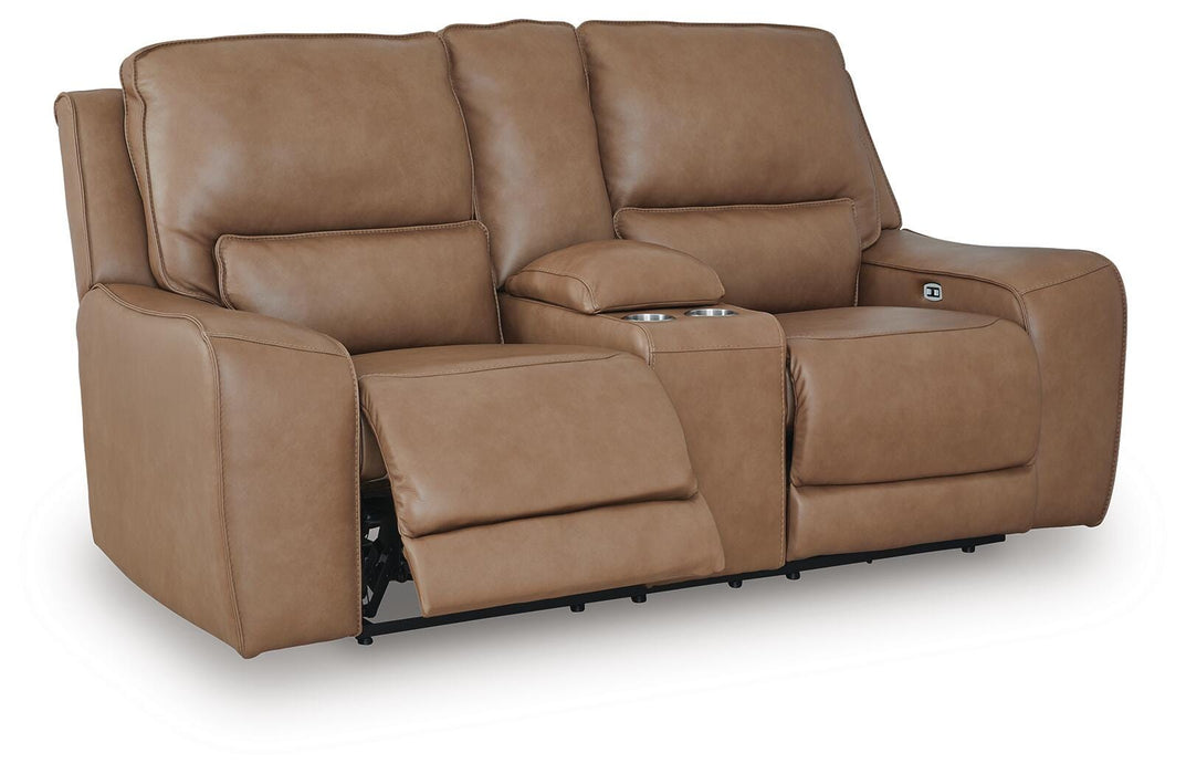 DeepWakes Power Reclining Loveseat with Console