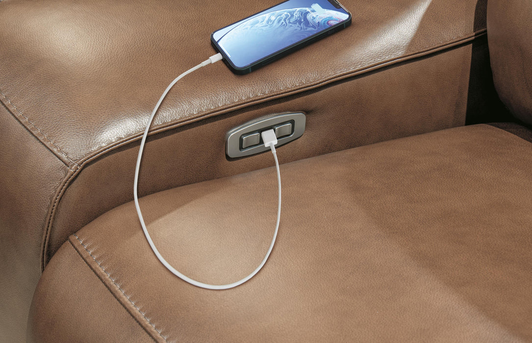 DeepWakes Power Reclining Loveseat with Console