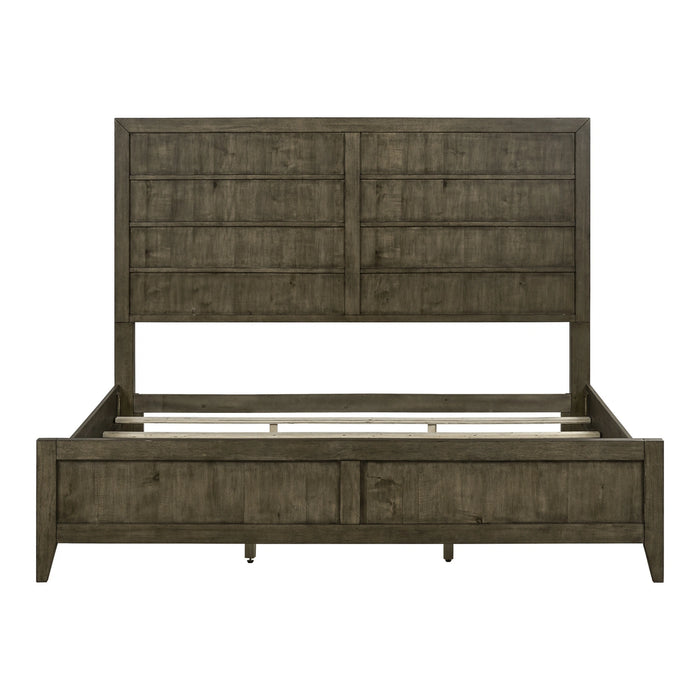 Shaker Lakes King California Panel Bed image