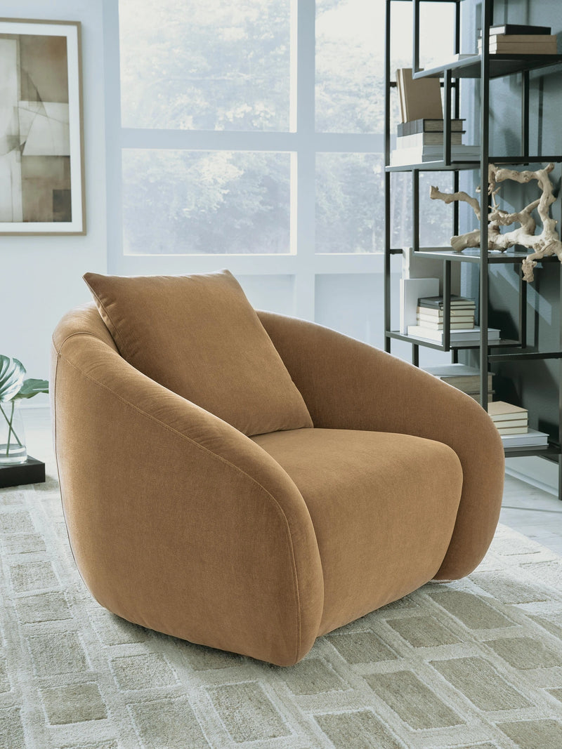 Yahya Swivel Accent Chair
