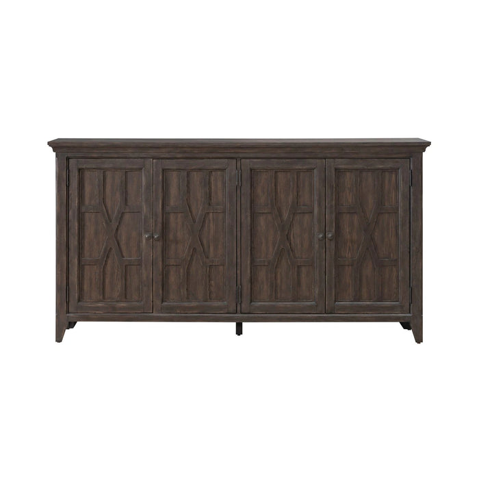 Paradise Valley Hall Buffet in Saddle Brown image