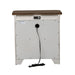 Farmhouse Reimagined Drawer Nightstand in Antique White image