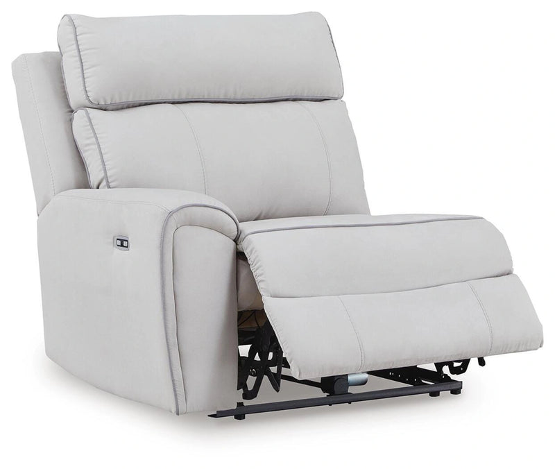 Social Pointe Reclining Sectional with Storage Consoles