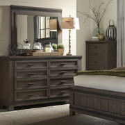 Thornwood Hills Two Sided Storage Bed, Dresser & Mirror, Chest image