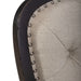 Americana Farmhouse Uph Tufted Back Side Chair - Black image