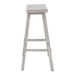 Creations 30 Inch Sawhorse Stool- White image