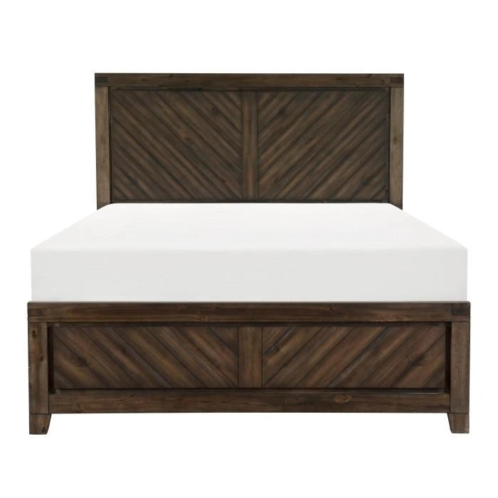 Parnell King Panel Bed in Rustic Cherry 1648K-1EK*